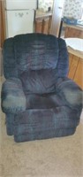 Blue Recliner, Shows Sign of wear