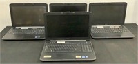 (4) Dell Laptops