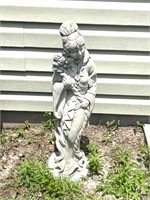 Concrete Oriental; Lady Statue