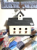 Folk Art Handmade Birdhouse ~