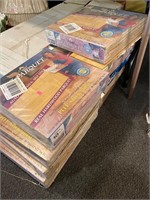 8 Boxes of Self Stick Flooring Tile