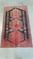 HAND KNOTTED PERSIAN WOOL MAT