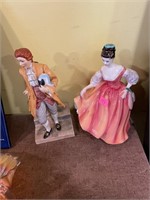 2 Figurines 1 Royal Doulton