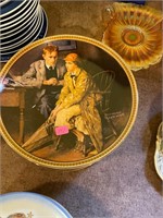 Norman Rockwell and Other Collectible Plates