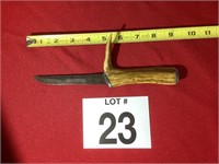 4.25'' DEER ANTLER KNIFE