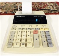 Sharp EL-1801P Calculator with Roll of Paper