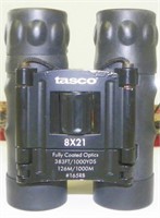 Tasco 8 X 21 Fully Coated Optics 383 FT/1000 YDS