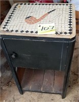Tile Top Pipe Cabinet