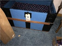 Trunk with Leather Handles, 29"w x 17'd x 20"t