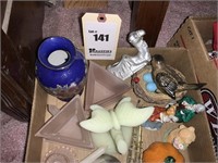 Assorted  Figurines, Candle Holders, Candle Stick,