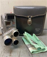 Keystone 8mm Film Camera w/ Case