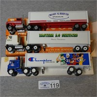 (3) Winross Trucks in Boxes