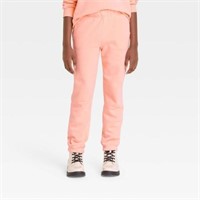 Art Class Kids MD (7/8) Fleece Joggers, Tangerine