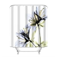 East Urban Home Colima Floral Shower Curtain