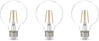 AmazonBasics 3-Pk G25 LED Light Bulb - 60W