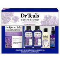 Dr Teal S Soothe & Sleep 5 Pieces Bath Gift Set: