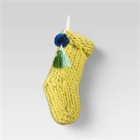 (2) Opalhouse™ Solid Knit Stocking | Lime Green