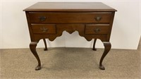 Mahogany Queen Anne style lowboy