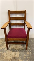 Chas. Stickley Mission Oak armchair