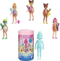 Barbie Chelsea Color Reveal Doll w/ 6 Surprises,