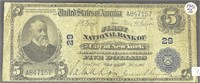 Series 1902 First National Bank City of NYC $5