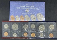 US Mint Set 1991