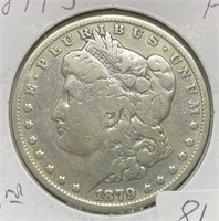 Morgan Silver Dollars  1879-S 3rd reverse