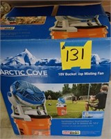 Arctic Cover 18v Bucket Top Misting Fan