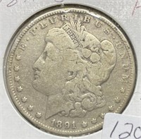 Morgan Silver Dollar 1891-O