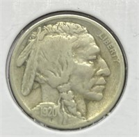 Buffalo Nickel 1920-S
