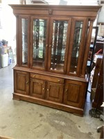 68” Wide Dining Room China Cabinet