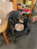 East Asian Rosewood Dragon Chair