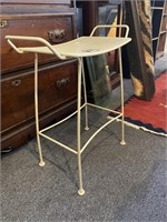 Cream colored stool