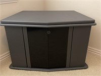 Black TV Stand Measures 40in w x 22 d x 27in h