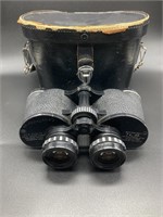 Vintage Wards 7x35 Binoculars with Case