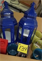Box of Lantern Candle Holders, Mugs & more