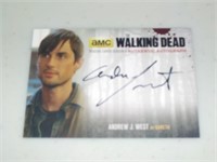Walking Dead Andrew J West Gareth Autograph AJW2