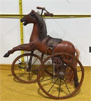 Repro Tricycle Horse