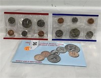 1994 US Mint Uncirculated Coin Set P&D Marks