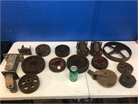 Large Caster Wheels and Misc. Lot