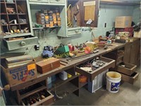 Workbench Contents - Hardware, Tools, Etc.