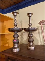 Pair of Brass Candlesticks