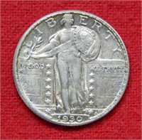 1930 Standing Liberty Silver Quarter