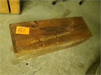 Ingersoll-Rand Wooden Box