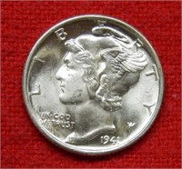 1941 Mercury Silver Dime