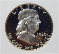 1960 Franklin Silver Half Dollar Proof  ***
