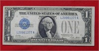 1928 A $1 Silver Certificate Funny Back