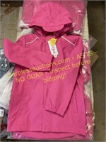 Cat&Jack Girls Pink Raincoat size 6X/7