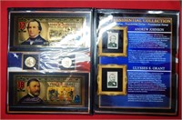 Presidential Collection -Stamps, Golden Dollar &