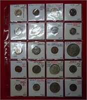 (20) US Coins with Mint Errors